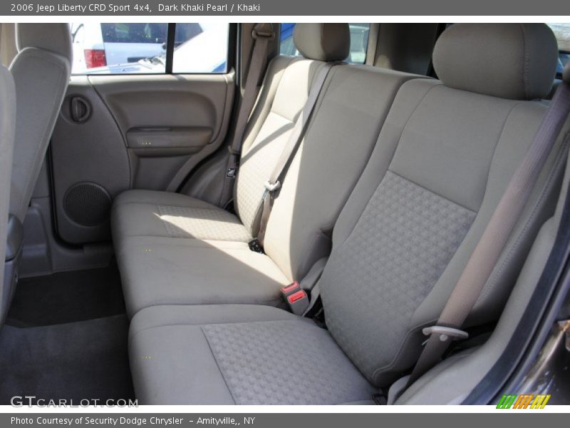 Dark Khaki Pearl / Khaki 2006 Jeep Liberty CRD Sport 4x4