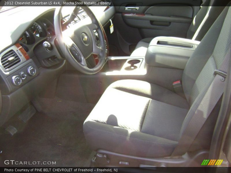 Mocha Steel Metallic / Ebony 2012 Chevrolet Suburban LS 4x4