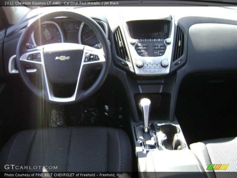 Cardinal Red Metallic / Jet Black 2012 Chevrolet Equinox LT AWD