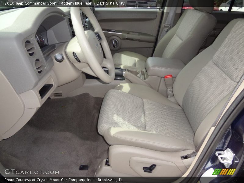 Modern Blue Pearl / Dark Slate Gray 2010 Jeep Commander Sport