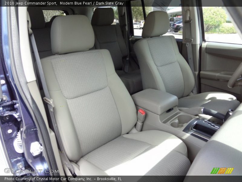 Modern Blue Pearl / Dark Slate Gray 2010 Jeep Commander Sport