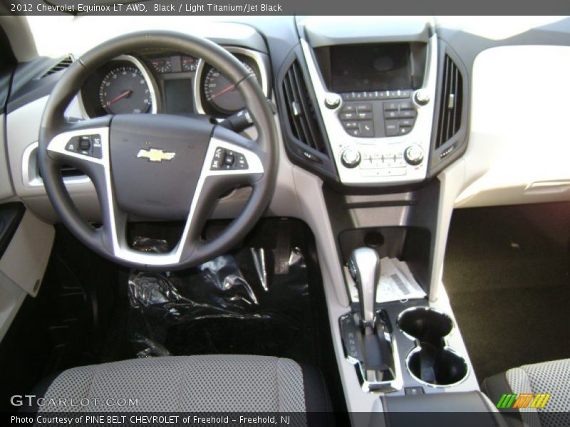 Black / Light Titanium/Jet Black 2012 Chevrolet Equinox LT AWD