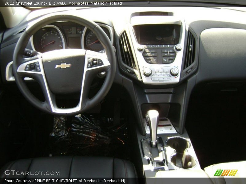 Mocha Steel Metallic / Jet Black 2012 Chevrolet Equinox LTZ AWD