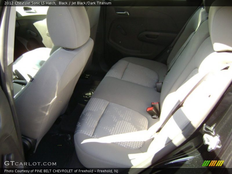 Black / Jet Black/Dark Titanium 2012 Chevrolet Sonic LS Hatch