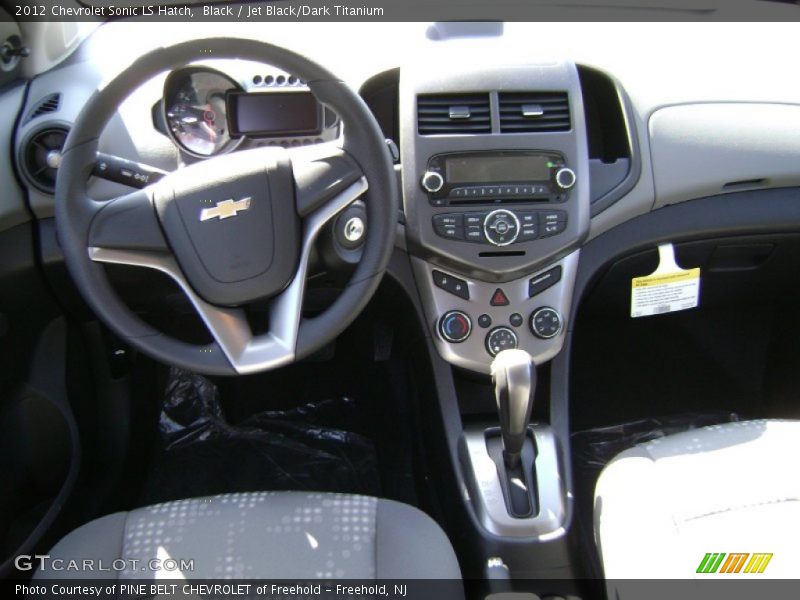 Black / Jet Black/Dark Titanium 2012 Chevrolet Sonic LS Hatch
