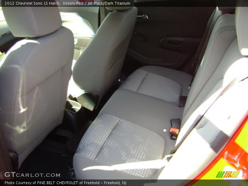 Victory Red / Jet Black/Dark Titanium 2012 Chevrolet Sonic LS Hatch