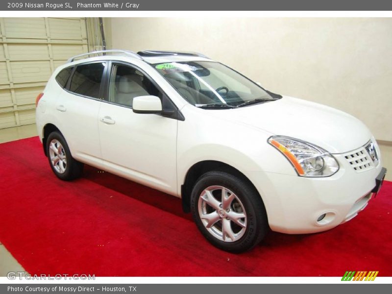 Phantom White / Gray 2009 Nissan Rogue SL