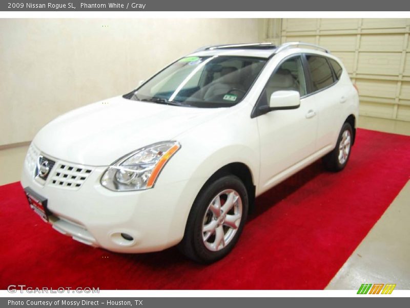 Phantom White / Gray 2009 Nissan Rogue SL