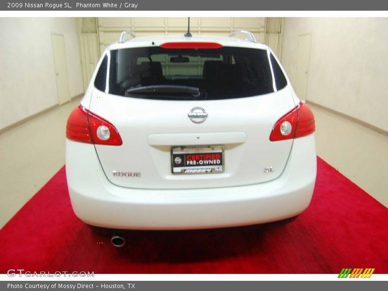 Phantom White / Gray 2009 Nissan Rogue SL