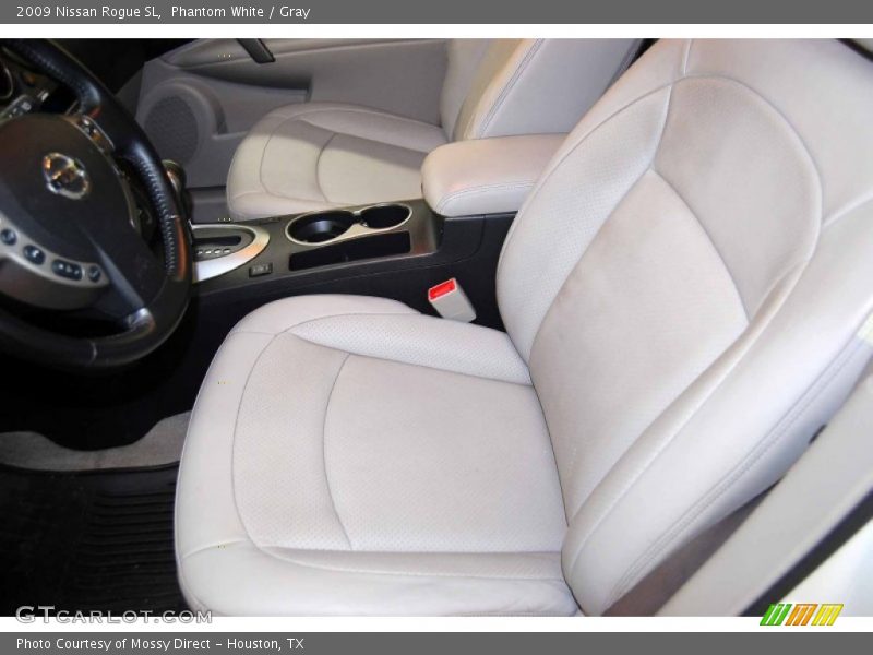 Phantom White / Gray 2009 Nissan Rogue SL