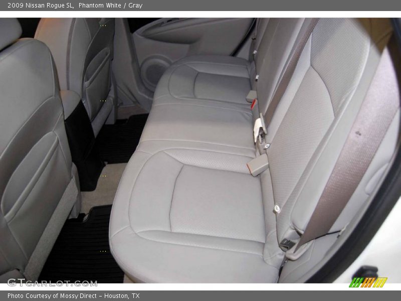 Phantom White / Gray 2009 Nissan Rogue SL