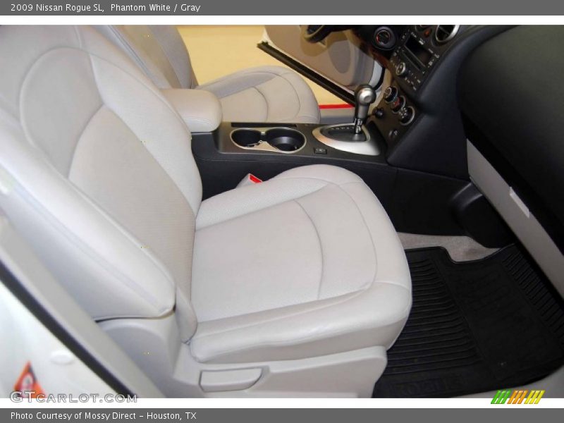 Phantom White / Gray 2009 Nissan Rogue SL