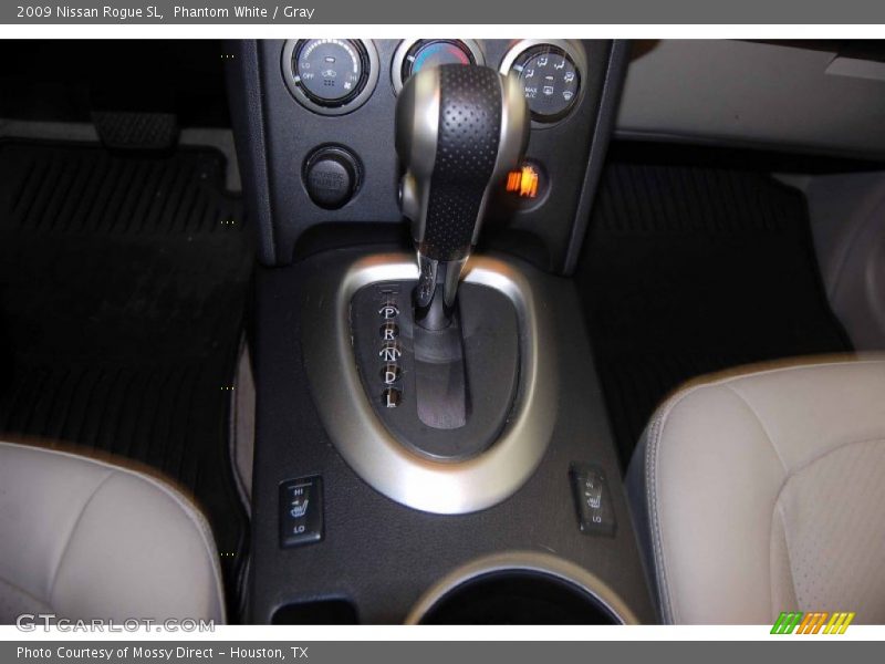 Phantom White / Gray 2009 Nissan Rogue SL