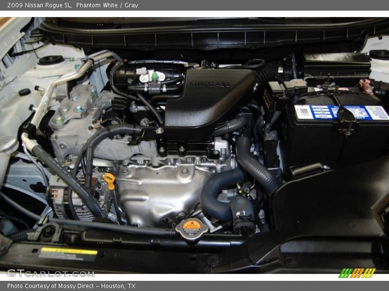 Phantom White / Gray 2009 Nissan Rogue SL