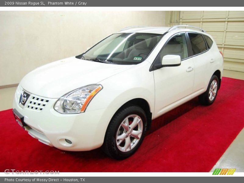 Phantom White / Gray 2009 Nissan Rogue SL