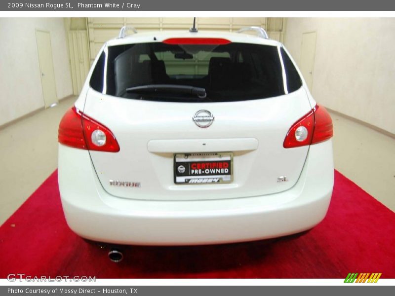 Phantom White / Gray 2009 Nissan Rogue SL