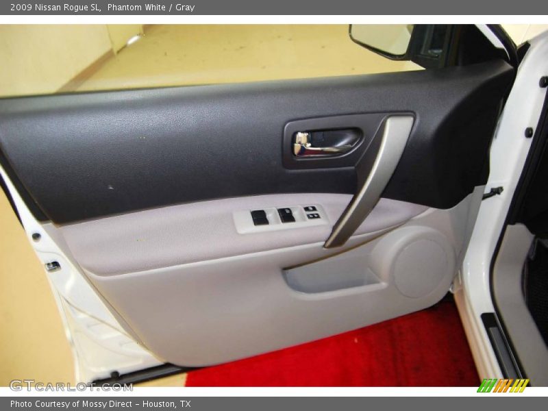 Phantom White / Gray 2009 Nissan Rogue SL