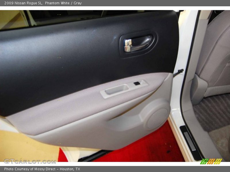 Phantom White / Gray 2009 Nissan Rogue SL