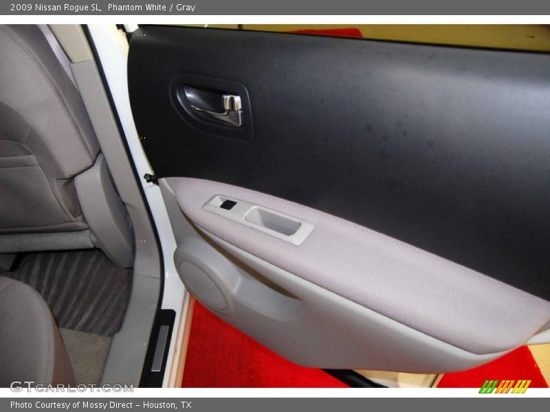Phantom White / Gray 2009 Nissan Rogue SL