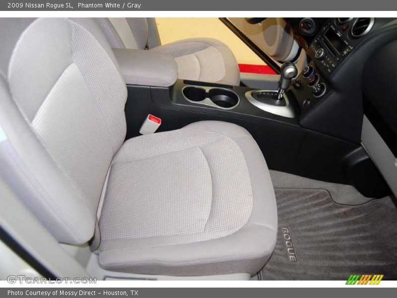 Phantom White / Gray 2009 Nissan Rogue SL