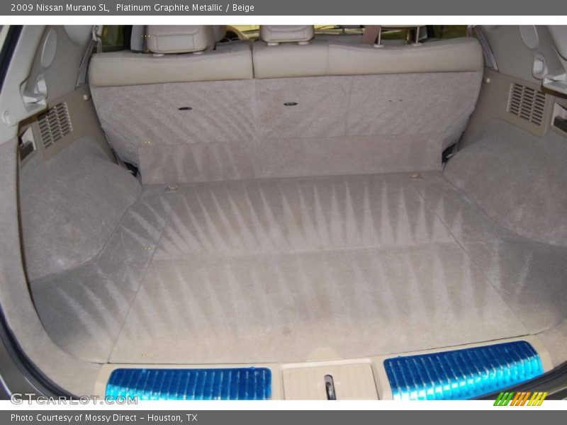 Platinum Graphite Metallic / Beige 2009 Nissan Murano SL