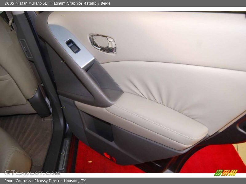 Platinum Graphite Metallic / Beige 2009 Nissan Murano SL