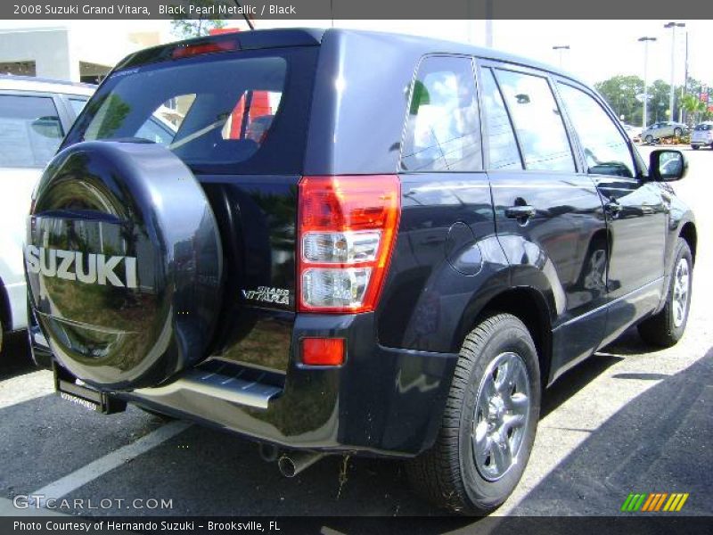 Black Pearl Metallic / Black 2008 Suzuki Grand Vitara