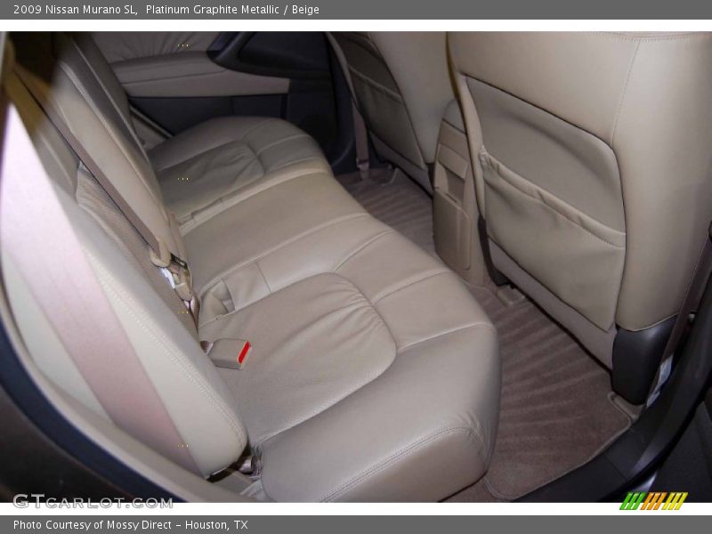 Platinum Graphite Metallic / Beige 2009 Nissan Murano SL