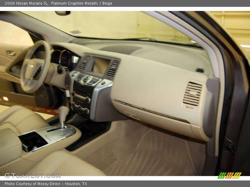 Platinum Graphite Metallic / Beige 2009 Nissan Murano SL