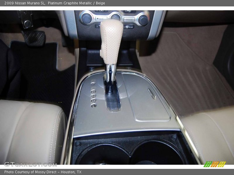 Platinum Graphite Metallic / Beige 2009 Nissan Murano SL
