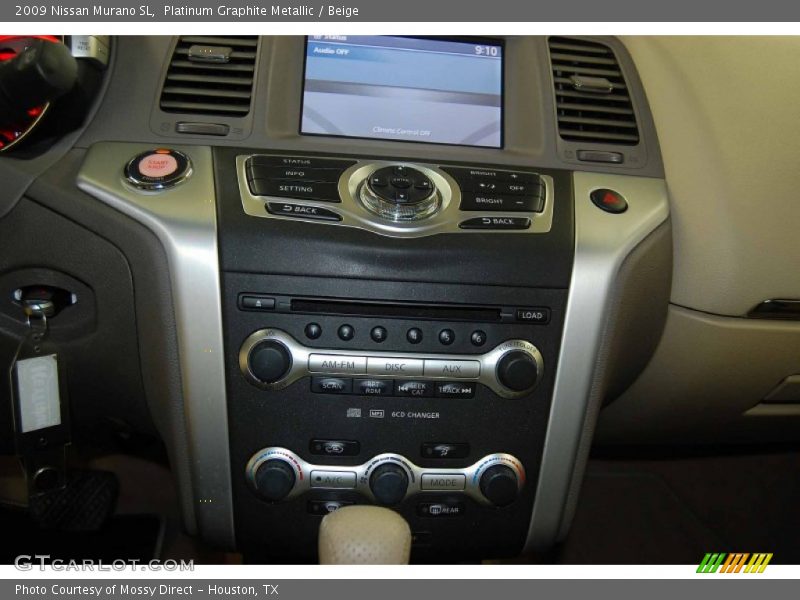 Platinum Graphite Metallic / Beige 2009 Nissan Murano SL