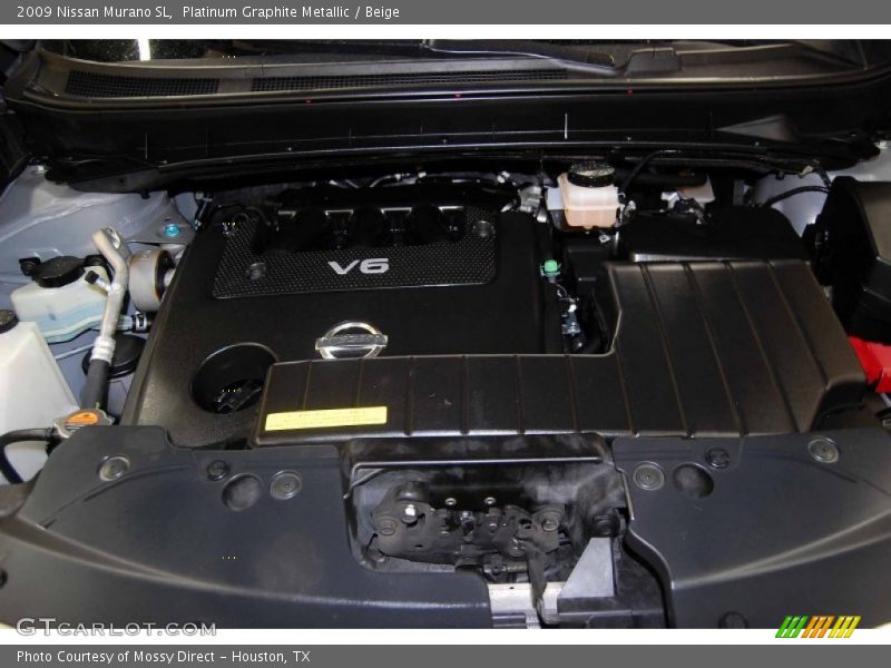 Platinum Graphite Metallic / Beige 2009 Nissan Murano SL