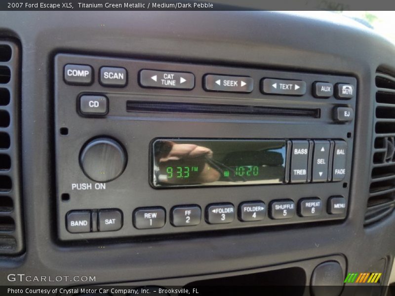 Audio System of 2007 Escape XLS