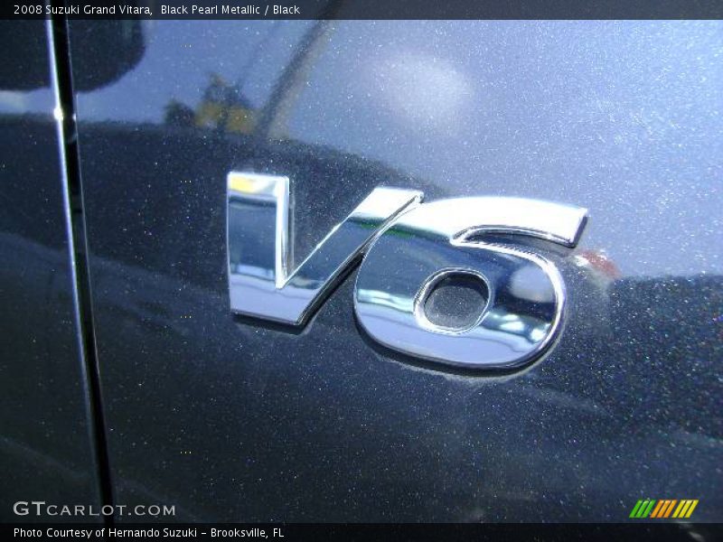 Black Pearl Metallic / Black 2008 Suzuki Grand Vitara