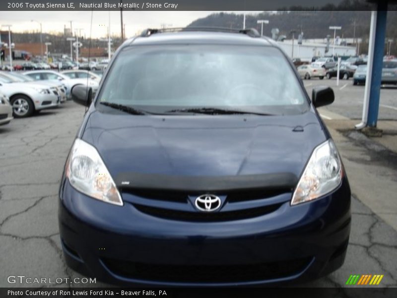 Nautical Blue Metallic / Stone Gray 2006 Toyota Sienna LE