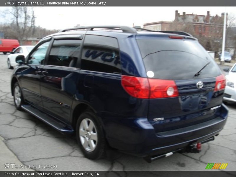 Nautical Blue Metallic / Stone Gray 2006 Toyota Sienna LE