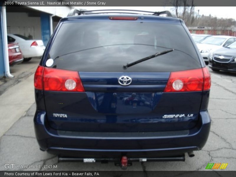 Nautical Blue Metallic / Stone Gray 2006 Toyota Sienna LE