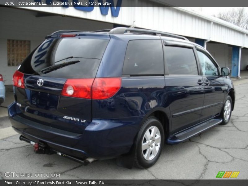 Nautical Blue Metallic / Stone Gray 2006 Toyota Sienna LE