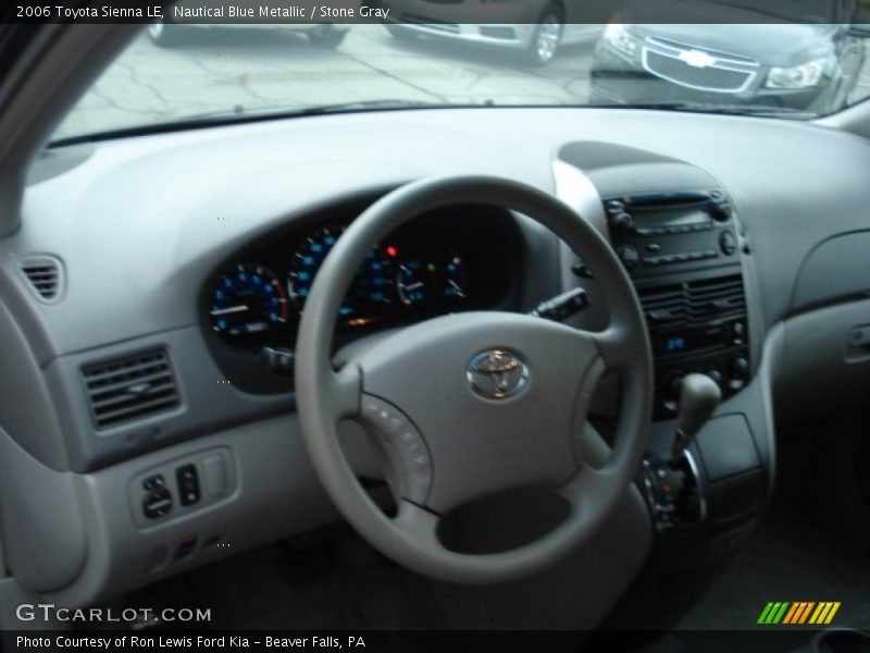 Nautical Blue Metallic / Stone Gray 2006 Toyota Sienna LE