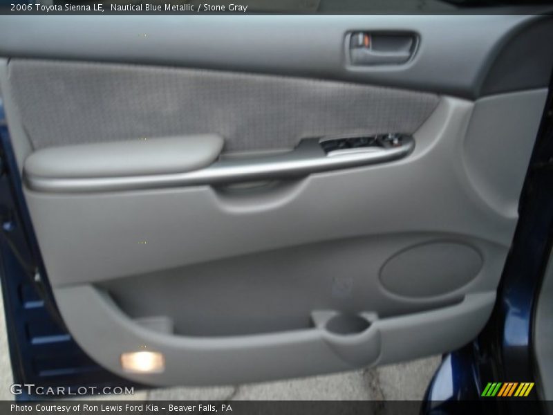 Nautical Blue Metallic / Stone Gray 2006 Toyota Sienna LE