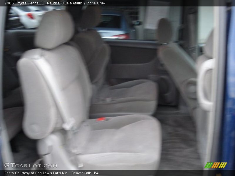 Nautical Blue Metallic / Stone Gray 2006 Toyota Sienna LE