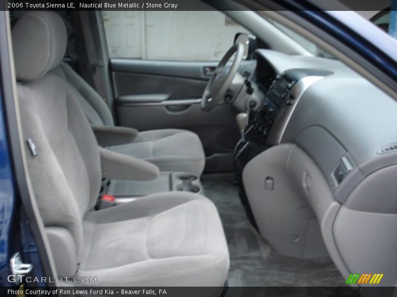 Nautical Blue Metallic / Stone Gray 2006 Toyota Sienna LE