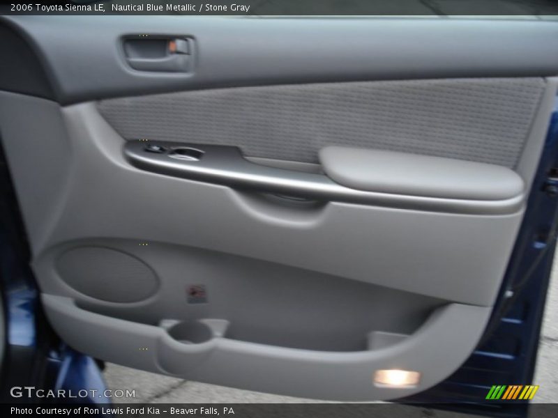 Nautical Blue Metallic / Stone Gray 2006 Toyota Sienna LE