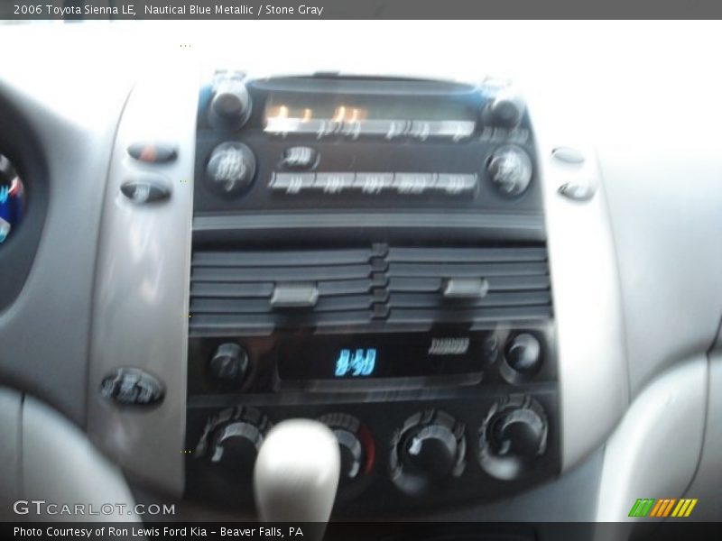 Nautical Blue Metallic / Stone Gray 2006 Toyota Sienna LE
