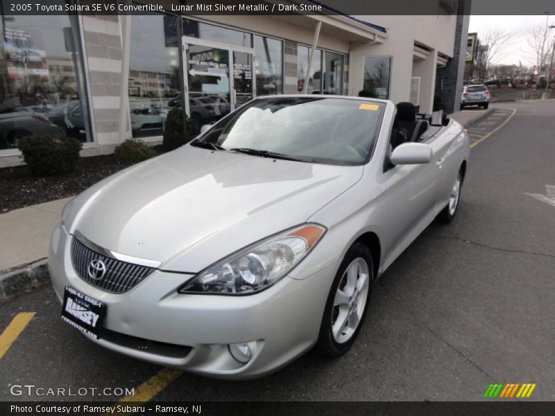 Lunar Mist Silver Metallic / Dark Stone 2005 Toyota Solara SE V6 Convertible