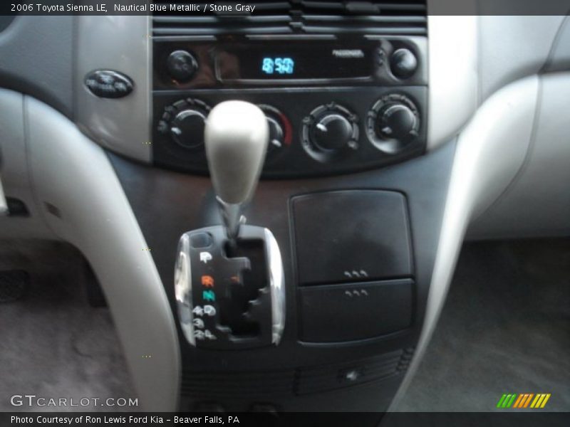 Nautical Blue Metallic / Stone Gray 2006 Toyota Sienna LE