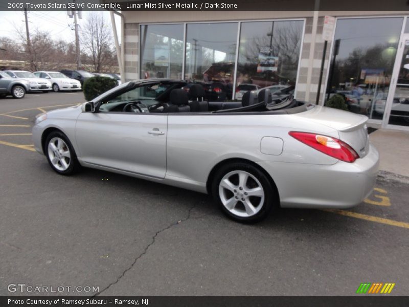 Lunar Mist Silver Metallic / Dark Stone 2005 Toyota Solara SE V6 Convertible