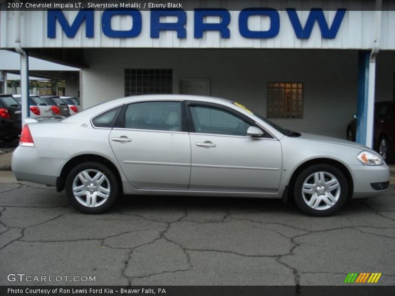 Silverstone Metallic / Ebony Black 2007 Chevrolet Impala LT