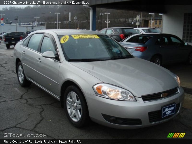 Silverstone Metallic / Ebony Black 2007 Chevrolet Impala LT