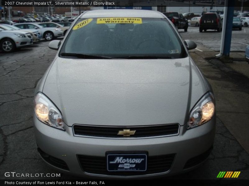 Silverstone Metallic / Ebony Black 2007 Chevrolet Impala LT